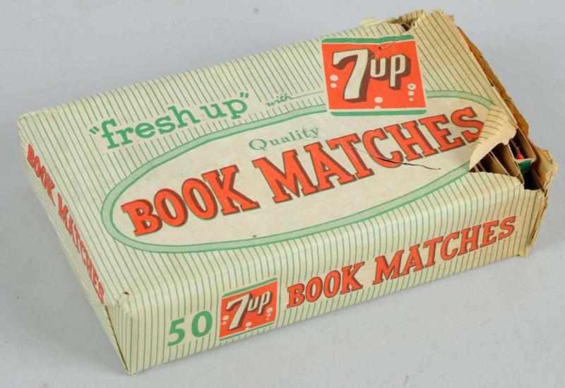 Appraisal: Lot of up Matchbooks in Original Box Light soiling and