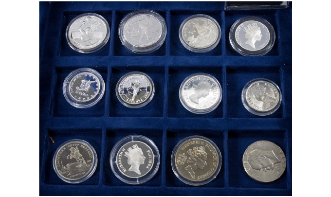 Appraisal: Collection of Proof and Uncirculated Silver Coins or better Plus