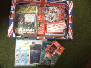 Appraisal: Various Manchester United ephemera books programmes etc to include a