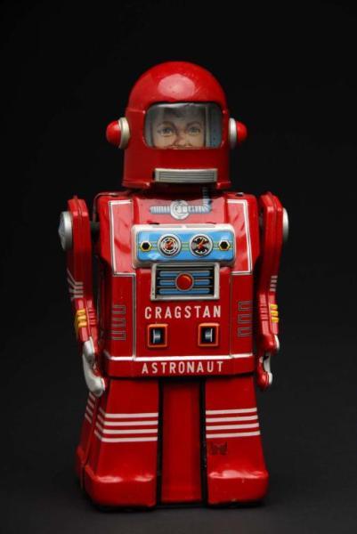 Appraisal: Cragstan Astronaut Robot Description Japanese Made by Masudaya Working When