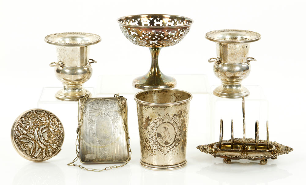 Appraisal: - Assorted Sterling Pieces Lot of an assorted group of