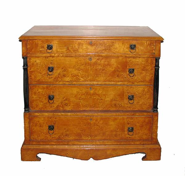 Appraisal: A pair of Biedermeier style commodes height in width in