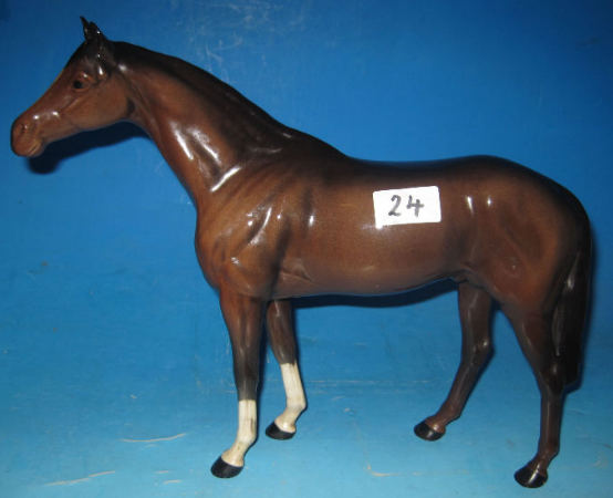 Appraisal: Beswick Large Racehorse Brown