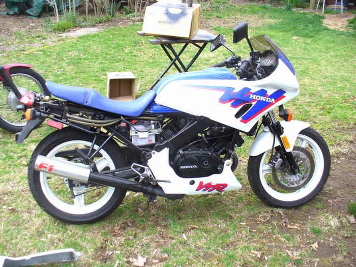 Appraisal: Honda VTR Twin Water cooled Interceptor speed dunlop tires Sold