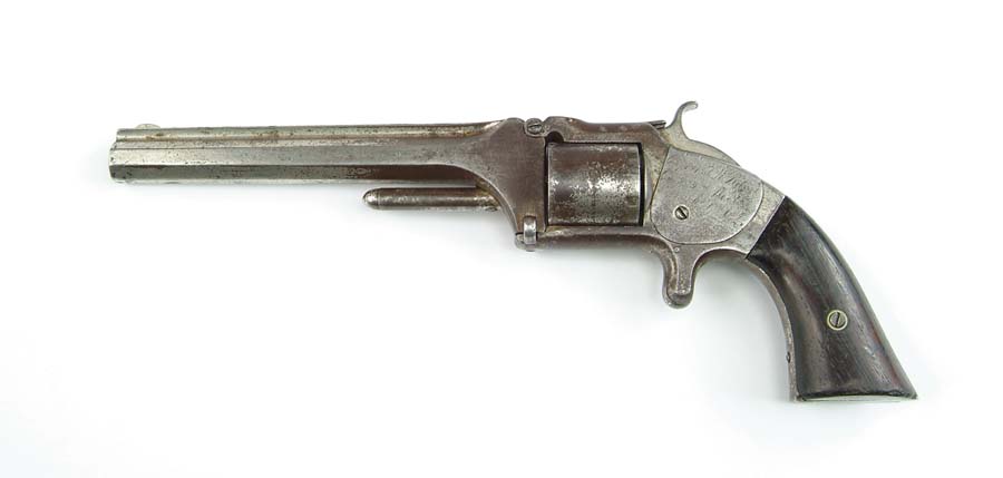 Appraisal: CIVIL WAR INSCRIBED SMITH WESSON NO ARMY REVOLVER Cal RF