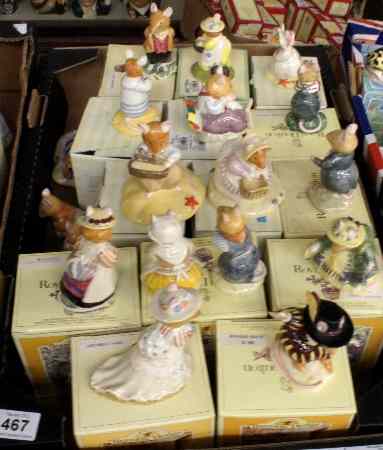 Appraisal: A collection of Brambly Hedge Royal Doulton Figures comprising Shrimp