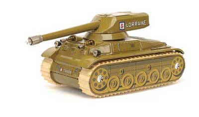 Appraisal: Joustra France - large scale Lorraine Main Battle Tank comprising