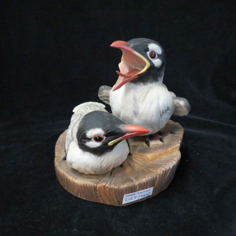 Appraisal: Boehm Porcelain Figurine of Two Fledglings tall excellent