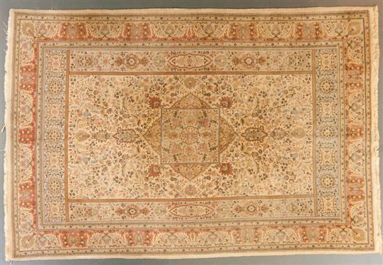 Appraisal: Tabriz rug Iran circa x