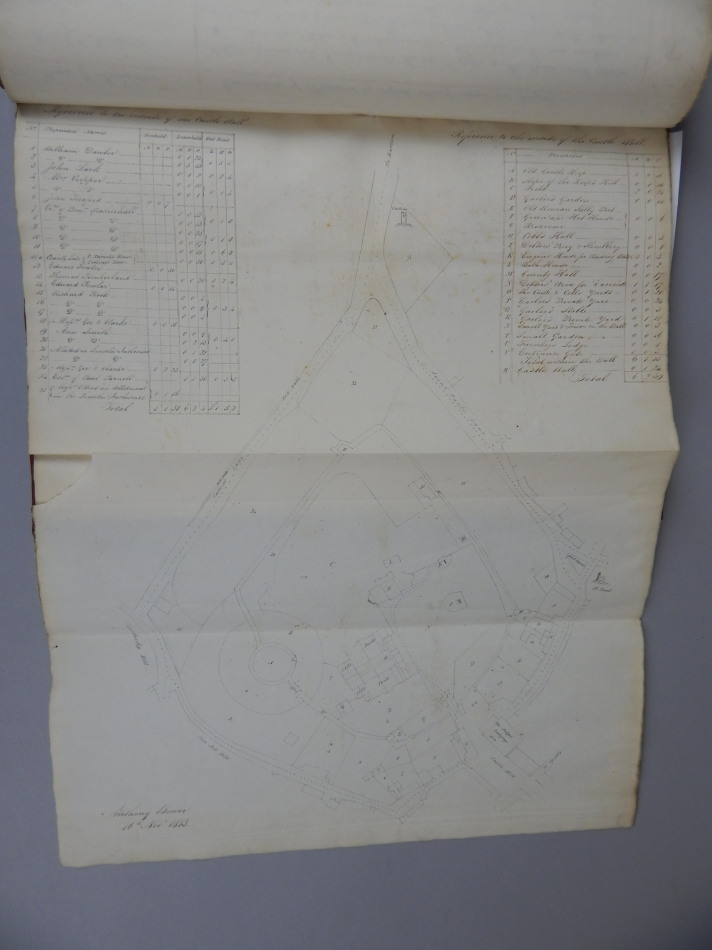 Appraisal: Bound ms copies of documents relating to the sale of