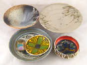 Appraisal: A quantity of studio pottery including two pieces by Poole