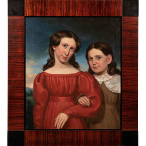 Appraisal: Attributed to James Reid Lambdin American - Two Young Ladies