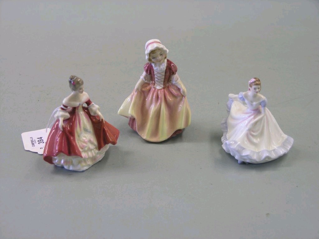 Appraisal: Three small Royal Doulton figures Dinky-Do HN Ninette HN and