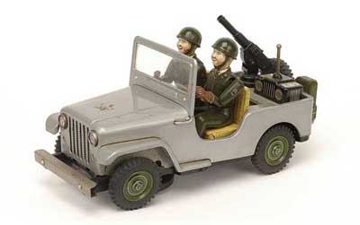 Appraisal: Modern Toys Japan - Willy's Jeep comprising Military Jeep O