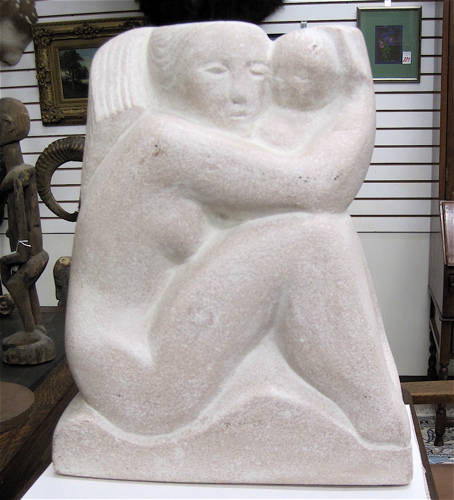 Appraisal: KEN PATECKY GRANITE SCULPTURE Oregon th century-son of artists Ken