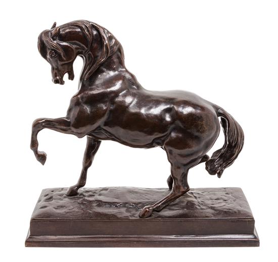 Appraisal: Sale Lot A After Antoine-Louis Barye th Century Cheval Turc