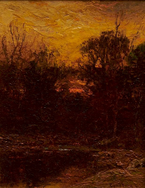 Appraisal: JOHN JOSEPH ENNEKING American - Sunset View oil on board