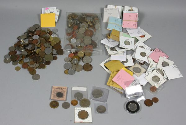 Appraisal: Large group of assorted and miscellaneous world coins some proofs