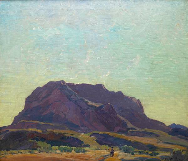 Appraisal: Hanson Puthuff American - 'Enchanted Buttes' signed 'H Puthuff' lower