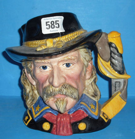 Appraisal: Royal Doulton Large Character jug General Custer D