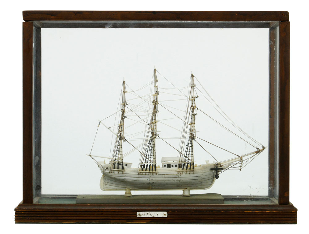 Appraisal: - Early th C Ship Model Early th century model