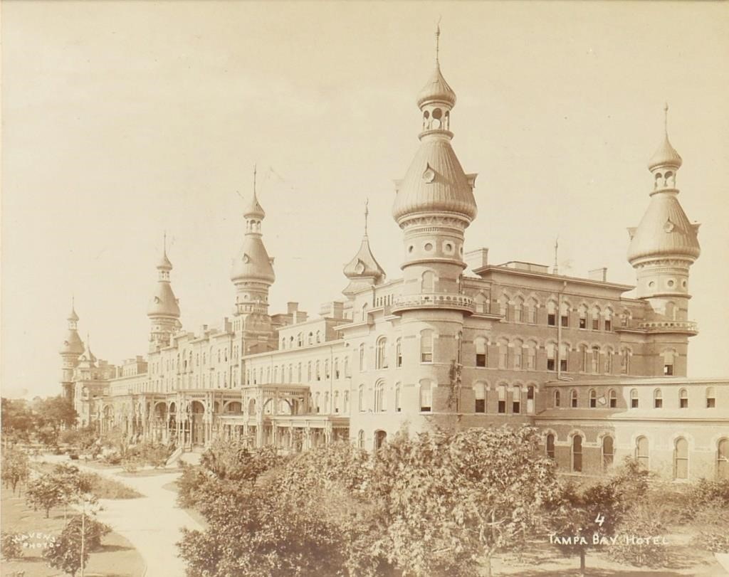 Appraisal: TAMPA BAY HOTEL PHOTOGRAPH C The Tampa Bay Hotel was