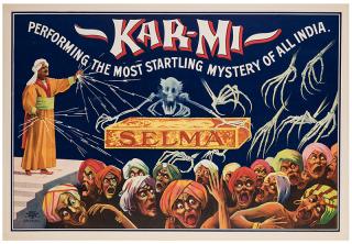 Appraisal: Kar-Mi Joseph Hallworth Kar-Mi Performing The Most Startling Mystery of