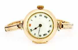 Appraisal: A vintage ct gold lady's Rolex manual wristwatch with circular