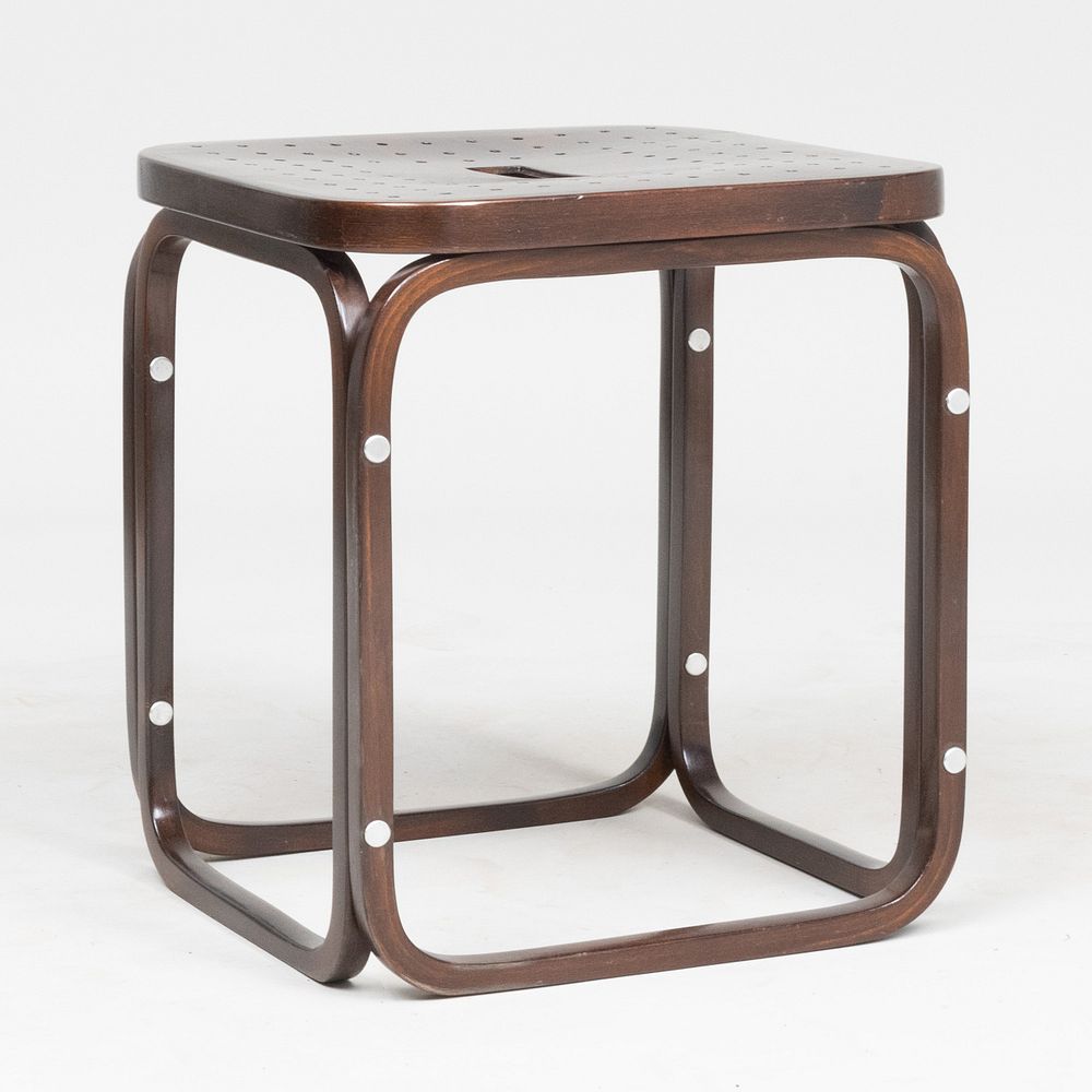 Appraisal: Otto Wagner Bentwood Stool by J J Kohn or Gebr