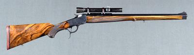 Appraisal: Winchester cal Hornet serial No in barrels Mannlicher stock highly