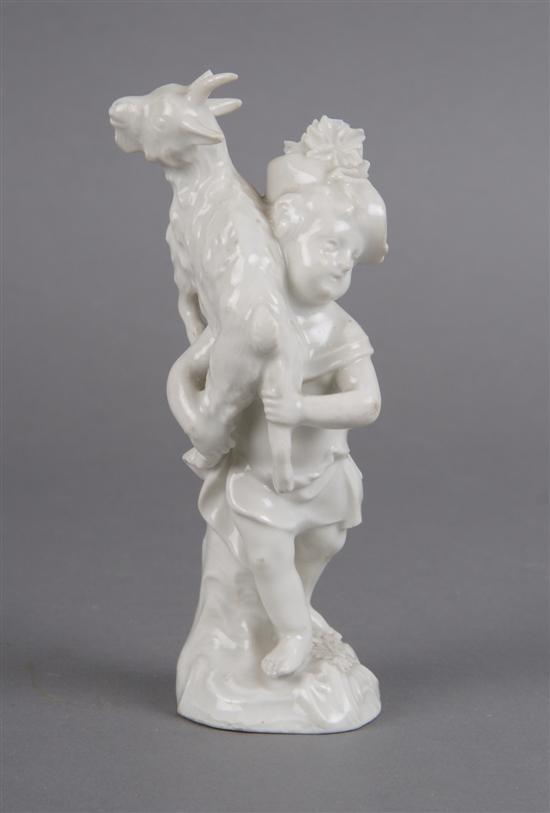 Appraisal: A Royal Porcelain Blanc de Chine Figure Height inches