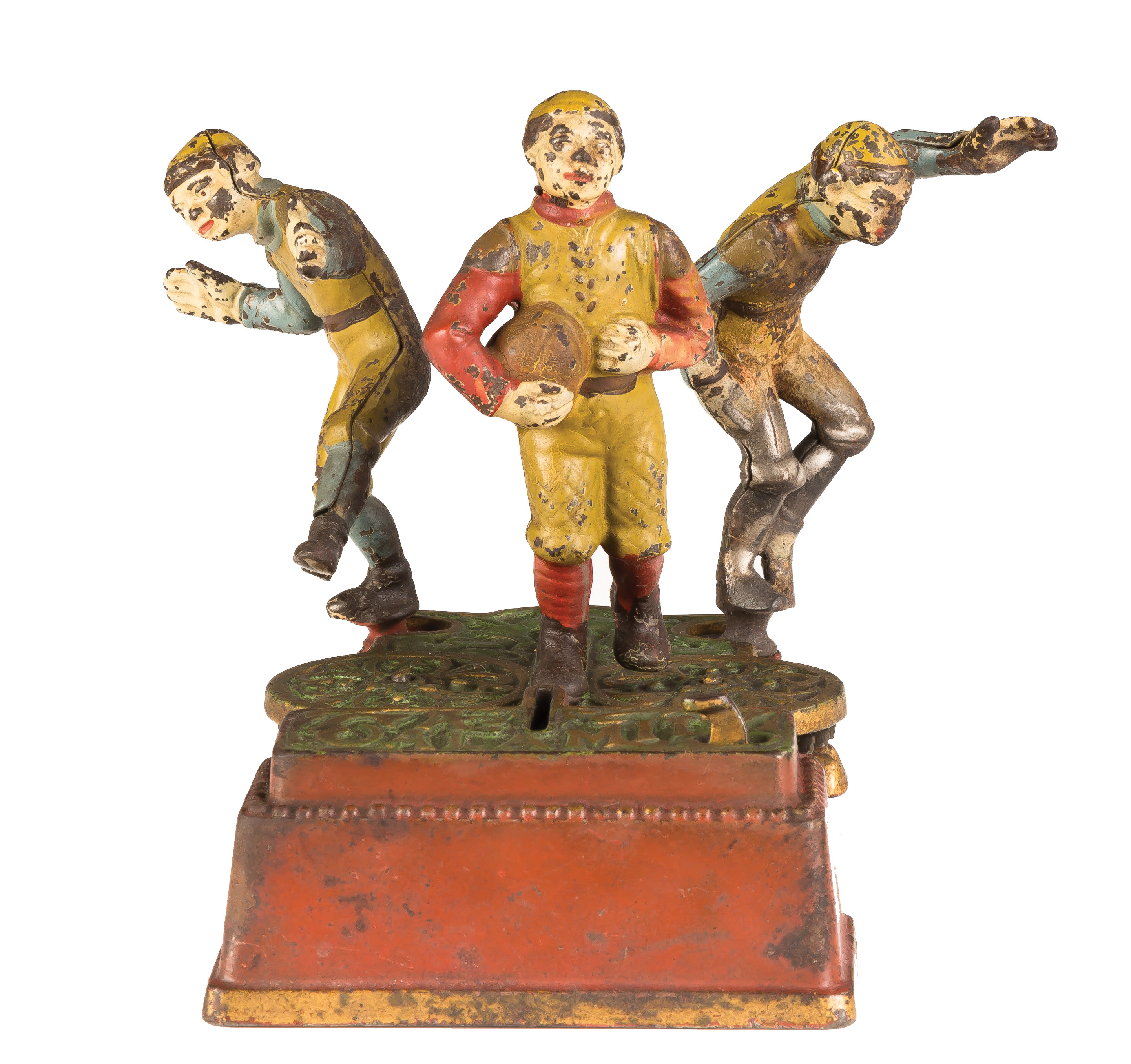 Appraisal: Calamity Cast Iron Mechanical Bank Patented Feb