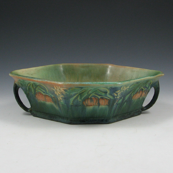 Appraisal: Roseville Baneda - Bowl - Mint w Label Roseville Baneda