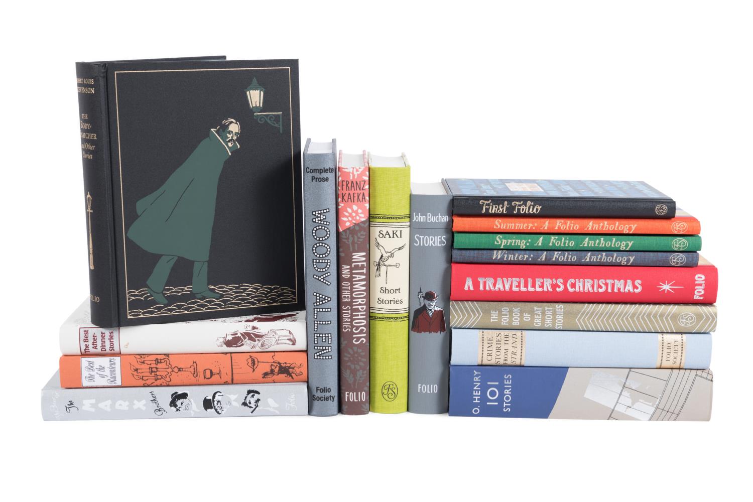 Appraisal: SIXTEEN FOLIO SOCIETY CRIME SHORT STORYBOOKS Selection of sixteen The