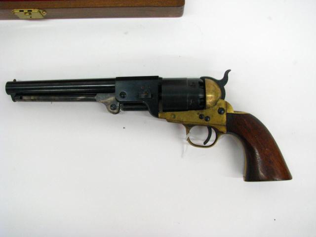 Appraisal: Navy Arms Company cal black powder revolver serial with case