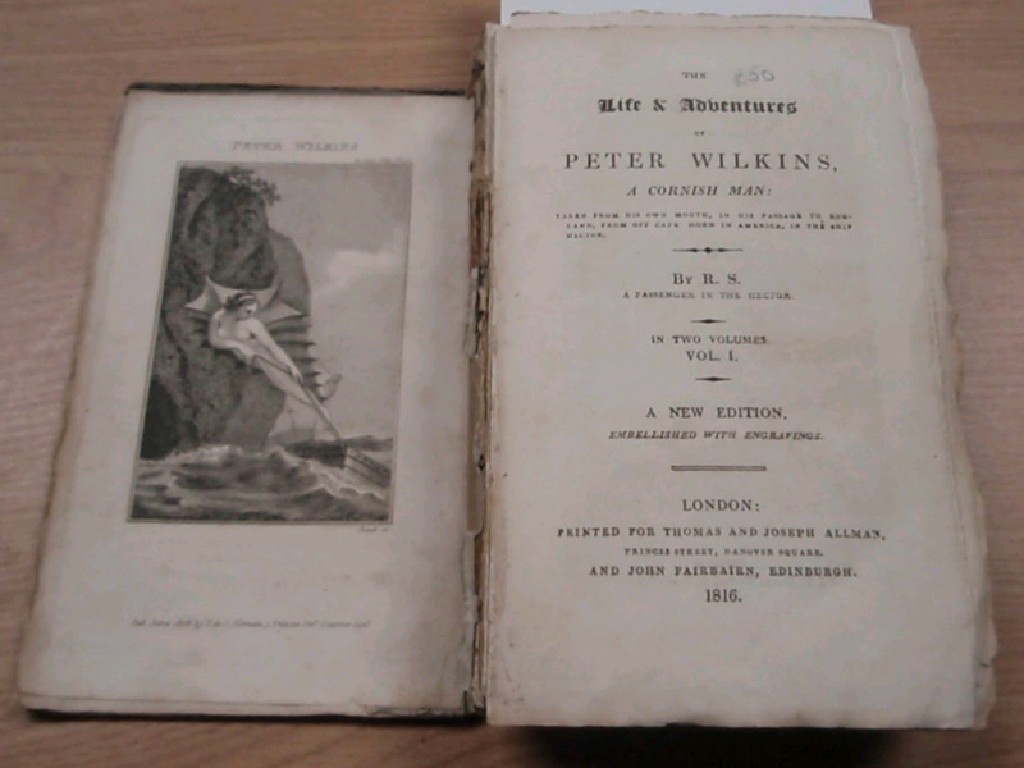 Appraisal: R S - The Life and Adventures of Peter Wilkins