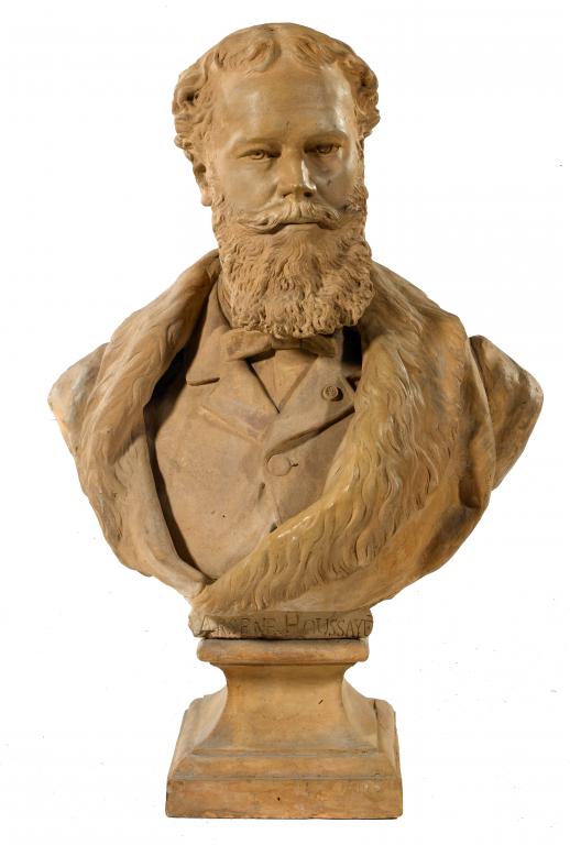 Appraisal: PAUL-GABRIEL CAPELLARO -AFTER BUST OF ARSENNE HOUSSAYE - on square