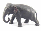 Appraisal: A Japanese bronze elephant ivory tusks missing cast seal signature