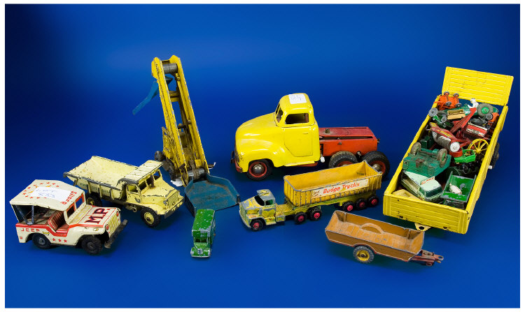 Appraisal: Collection Of Die-Cast Models Comprising Corgi Dinky Matchbox etc All