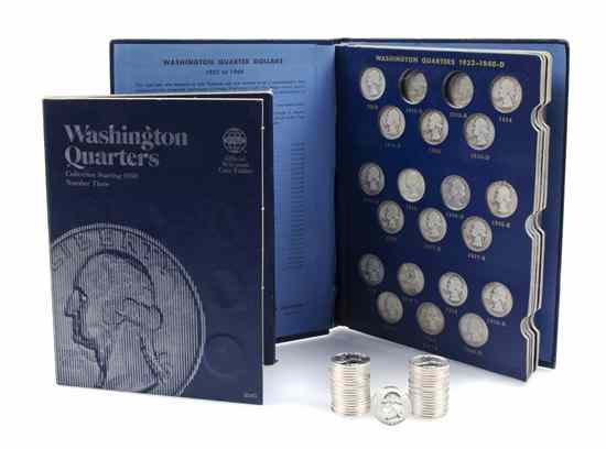 Appraisal: A Group of U S Washington Silver Quarters comprising a