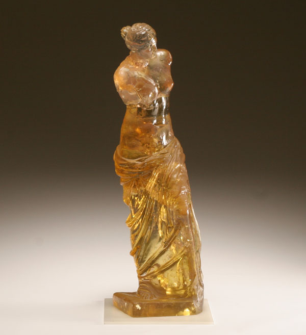 Appraisal: Mid-Century Classical Venus statue attributed to Dorothy Thorpe cast acrylic