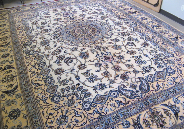 Appraisal: PERSIAN NAIN CARPET ' x '