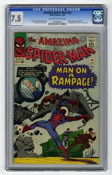 Appraisal: Amazing Spider-Man CGC Marvel Comics Click for full description