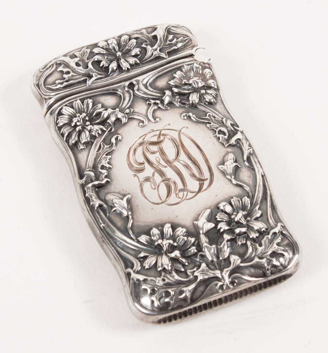 Appraisal: Gorham sterling silver match safe ozt Condition Monogrammed