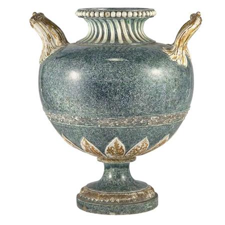 Appraisal: English Pearlware Urn Estimate -