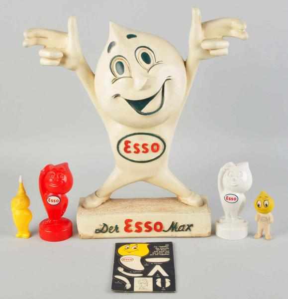 Appraisal: Lot of Esso Happy Oil Drop Advertising Figures s to