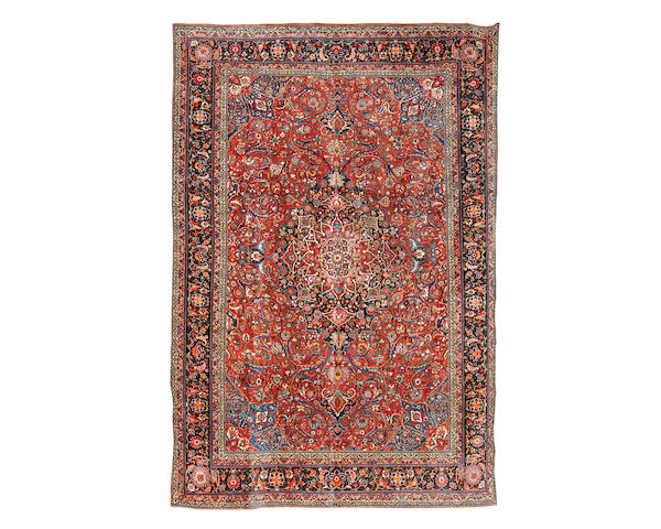 Appraisal: A Bakhtiar carpet North West Persia cm x cm