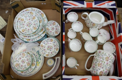 Appraisal: A collection of Minton Haddon hall dinner coffee and tea