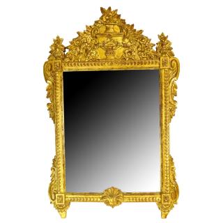 Appraisal: Mid th Century Possibly Italian Neo-Classical gilt composition Mirror Unsigned