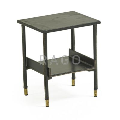 Appraisal: JACQUES ADNET Side table Condition Report